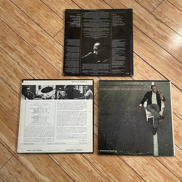 Lot of 3 Les McCann LPs vintage vinyl records jazz soul funk - Picture 2 of 3